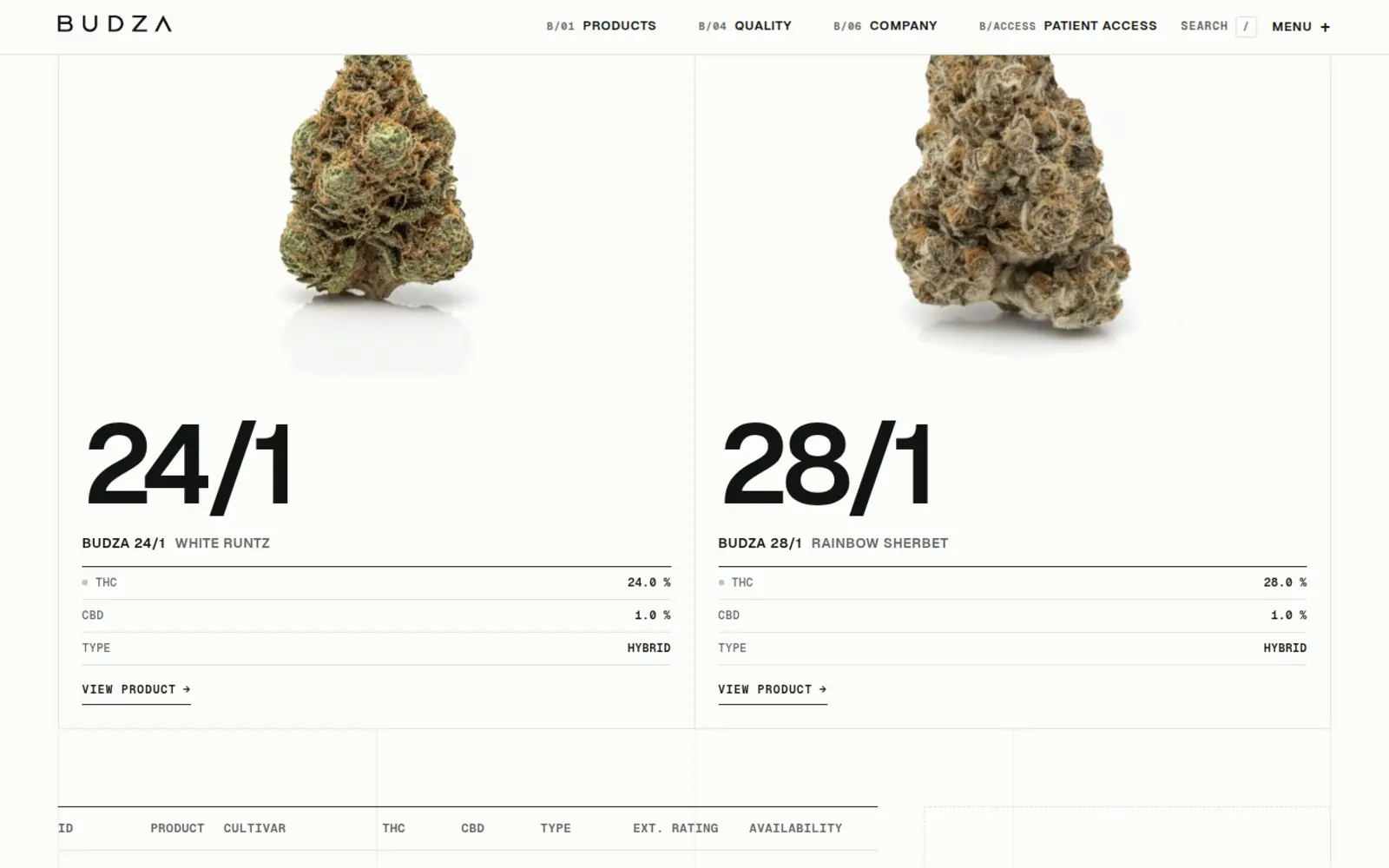 BUDZA — Branding & Website for a Medical Cannabis Brand, campaign visual