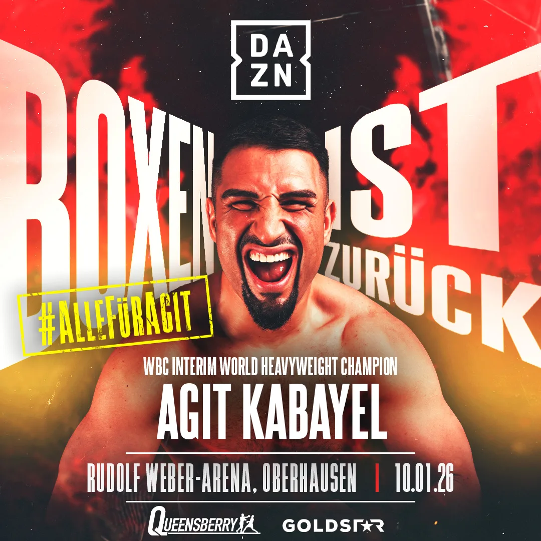 DAZN — 3 Events, PPV Record, Sold Out, campaign visual