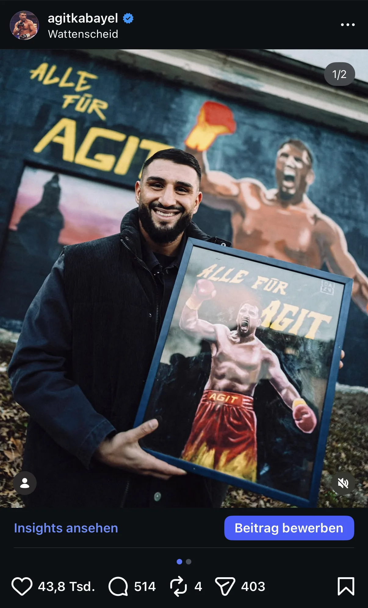 DAZN — 3 Events, PPV Record, Sold Out, campaign visual
