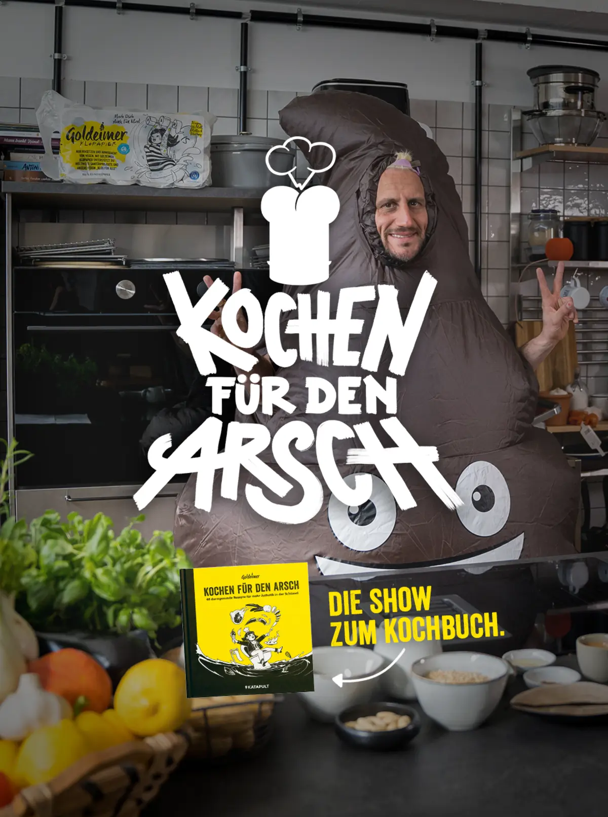 Goldeimer — 7-Episode Cooking Show, campaign visual