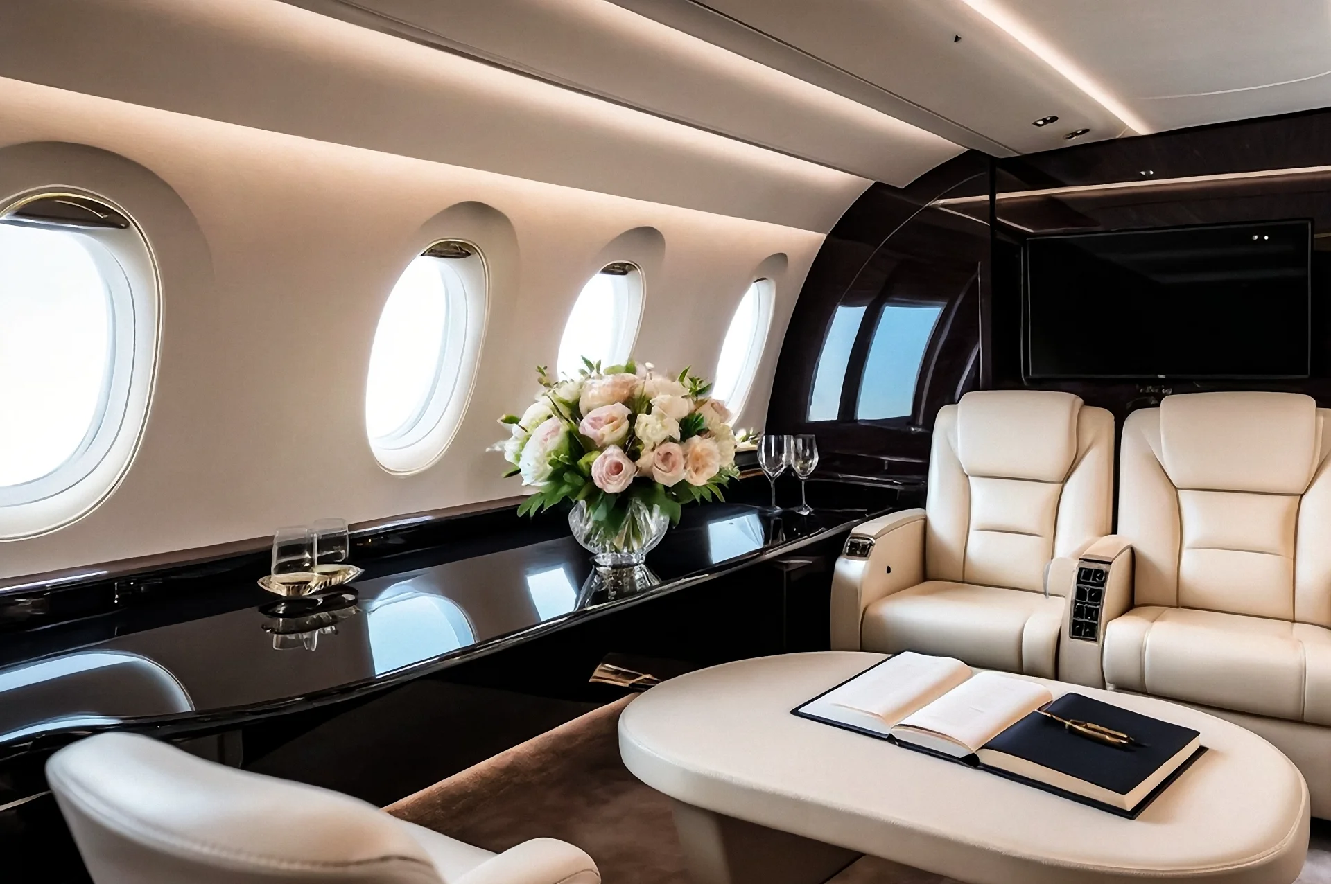 PrivatJet.one — Branding & Websites for a Private Jet Charter Portal, campaign visual