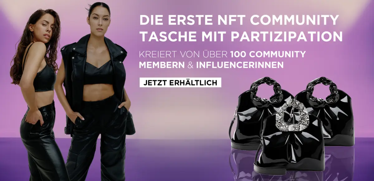 SURI FREY — Community Meets Web3, campaign visual